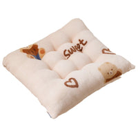 Plush Seat Cushion for Office Chair, Student Desk, Bay Window, Tatami, or Home Stool