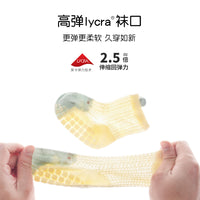 Baby Anti-Slip Floor Socks Cartoon Thin Breathable Mesh Toddler Walker Socks for Spring/Summer