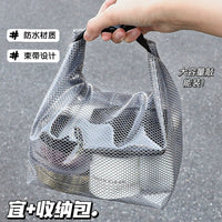 Multifunctional Transparent Waterproof EVA Cosmetic Bag Large Capacity Portable Travel Toiletry Organizer