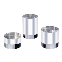 Clear Acrylic Cylinder Display Stand for Jewelry, Cosmetics, and Product Photography