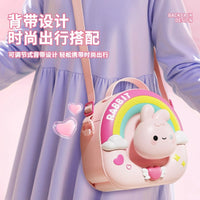 Cute Bunny Guka Backpack DIY Sticker & Journal Set for Kids