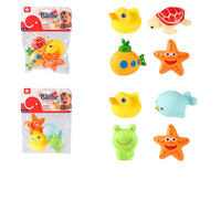 Kids' Bath Fishing Turtle Net Squeeze Floating Water Play Toy Set