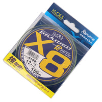 8-Strand PE Braided Fishing Line for Lure Fishing, High Strength, Abrasion Resistant, Anti-Bite Main/Leader Line