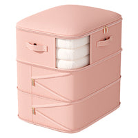 Vacuum Compression Storage Bag for Down Comforters and Clothes, Large Capacity, Visible Window