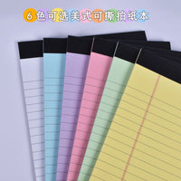 Tear-Off Lined Notepad A5/A4 Portable Memo Pad for Notes and Journaling