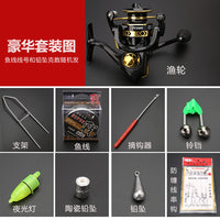 Telescopic Raft Fishing Rod with Soft Tip for Shore and Bridge Fishing