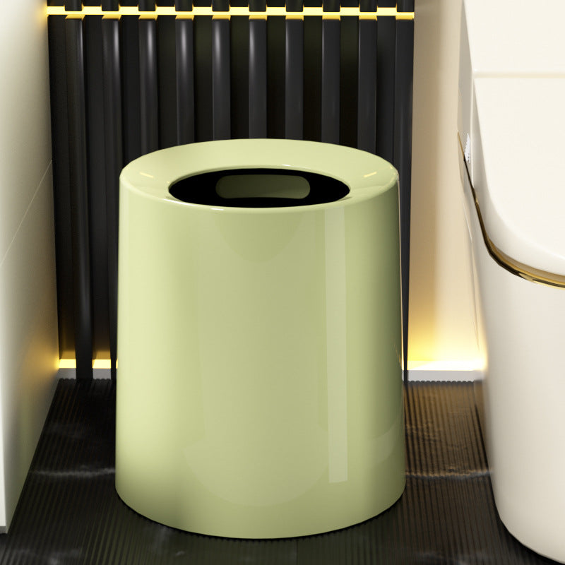 Ins Style Dual-Compartment Waste Bin for Kitchen and Living Room, Large Capacity