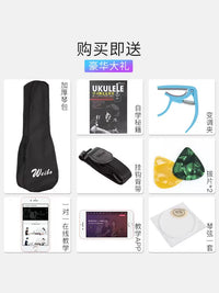 Wiber Ukulele for Beginners, Kids and Adults, Small Guitar Musical Instrument