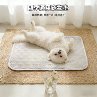 Extra Large Pet Cooling Mat Instant Relief Soft Absorbent Moisture-Proof Pad for Dogs & Cats
