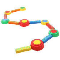 Kids Stepping Stones Balance Beam Set for Sensory Integration Training