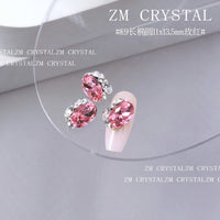K9 Super Flash 11x13.5mm Oval Nail Art Rhinestones for Manicure Decoration
