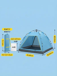 Automatic Pop-Up Beach Tent Sun Shelter for Family Camping
