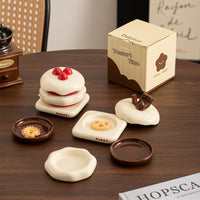 Ceramic Cake Dipping Sauce Dish, Creative Dessert Snack Plate, Ins Style Home Soy Sauce Seasoning Dish