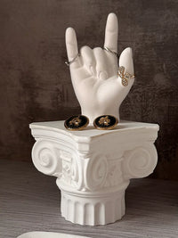 Nordic Figurine Jewelry Display Stand for Earrings and Necklaces, Aesthetic Showcase Prop