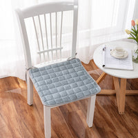 Plush Dining Chair Cushion with Ties for Home and Restaurant