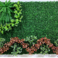 Artificial Greenery Plant Bundles for Landscaping and Wall Decor