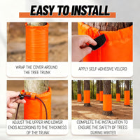 Plant Freeze Protection Cover for Winter Garden, Tree Shrub Warmth Retaining Bag