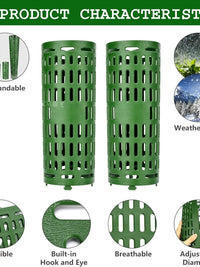Tree Bark Protector Wrap for Garden Plants - Anti-Bite, Anti-Peeling, Connectable Trunk Guard