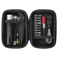Bicycle Repair Kit with Ratchet Wrench, Tire Levers, and Pump for Mountain Bikes - Multifunctional Tool Set