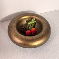 Wabi-Sabi Style Metal Fruit Plate Geometric Storage Tray for Home Decor