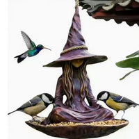 Tree Man Bird Feeder Sculpture Outdoor Garden Decoration