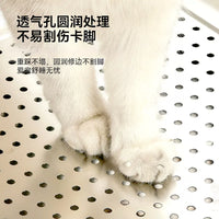 Stainless Steel Pet Cooling Bed for Cats and Small Dogs, Summer Heat Dissipation Sleeping Mat