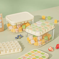 22-Grid Silicone Ice Pop and Ice Cream Mold with Lid, Food-Grade Ice Maker for Home Use, Ice Cube Tray