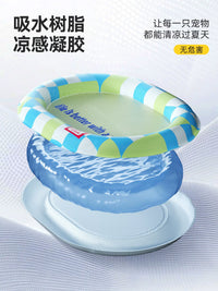 Pet Cooling Mat for Dogs and Cats, Summer Ice Pad for Sleeping, Chew-Resistant