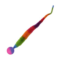 Caterpillar Feather Elastic Ball Cat Toy for Self-Amusement and Play