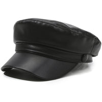 INS Retro Octagonal Beret Hat for Women - Flat Top Sun Protection Fashion Painter Cap