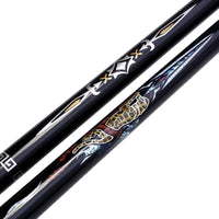VSCUE God of War Billiard Cue Stick Set - Small, Medium, Large Head Snooker and Eight-Ball Handmade Cues