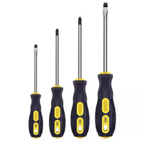 Industrial Grade Magnetic Screwdriver Set - Phillips, Slotted, Torx, High Hardness