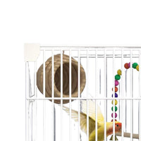Large Reinforced Bird Cage for Parrots Cockatiels Peonies with Breeding Box Assembly Pieces