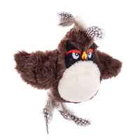 Electric Chirping Bird Cat Toy Interactive Kitten Teaser Wand for Indoor Play