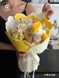 Meteor Shower Handmade Petal Lokta Paper for Floral Arrangements & DIY Craft