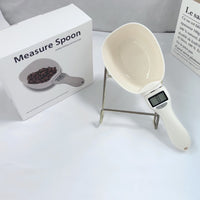 Digital Pet Food Scale Spoon with Detachable Handle for Home Baking and Pet Feeding