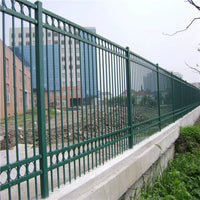 Galvanized Steel Aluminum Alloy Fence for Villas, Schools, and Residential Areas