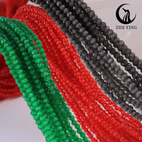2-3mm Faceted Glass Beads for DIY Bracelets and Necklaces, Natural Cat's Eye Spinel Loose Beads