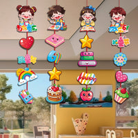 Children's Day Classroom Decoration Hanging Ornaments for Kindergarten and School Events
