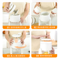 Manual Ice Shaver Machine for Home and Commercial Use, Hand-Cranked Ice Crusher for Shaved Ice and Smoothies