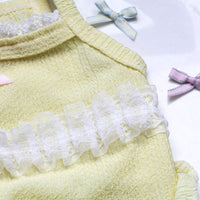 Cute Dog Dress for Spring/Summer - Teddy Bichon Pet Clothing