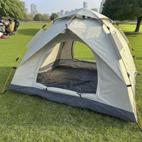 Automatic Pop-Up Camping Tent for 3-4 People, Portable Sunshade for Outdoor Picnic & Park Use