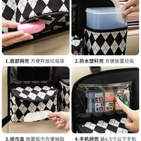 Car Backseat Organizer with Multiple Pockets for Storage and Tidiness