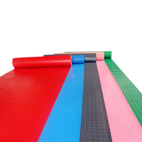 Non-Slip Waterproof PVC Rubber Floor Mat for Kitchen Bathroom Stairs Workshop Warehouse