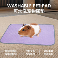 Washable Guinea Pig Pee Pad Reusable Absorbent Pet Cage Liner