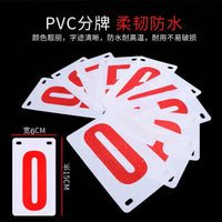 Multi-Sport Flip Scoreboard for Basketball, Volleyball, Table Tennis, Badminton