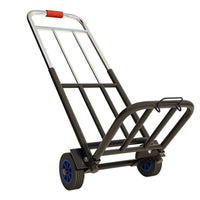 Foldable Portable Hand Truck with Telescopic Handle for Shopping, Luggage, and Parcels