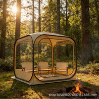 Clear Pop-Up Viewing Tent for Sports Events, Camping and Picnic Shelter