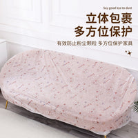 Disposable Non-Woven Dust Cover for Sofa and Bedding, Extra Large Printed Protective Cover for Home and Hotel Use