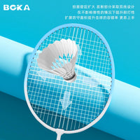 Bocart Training Badminton Racket Set for Kids, Students, and Adults - Durable, Lightweight, Professional Double Rackets